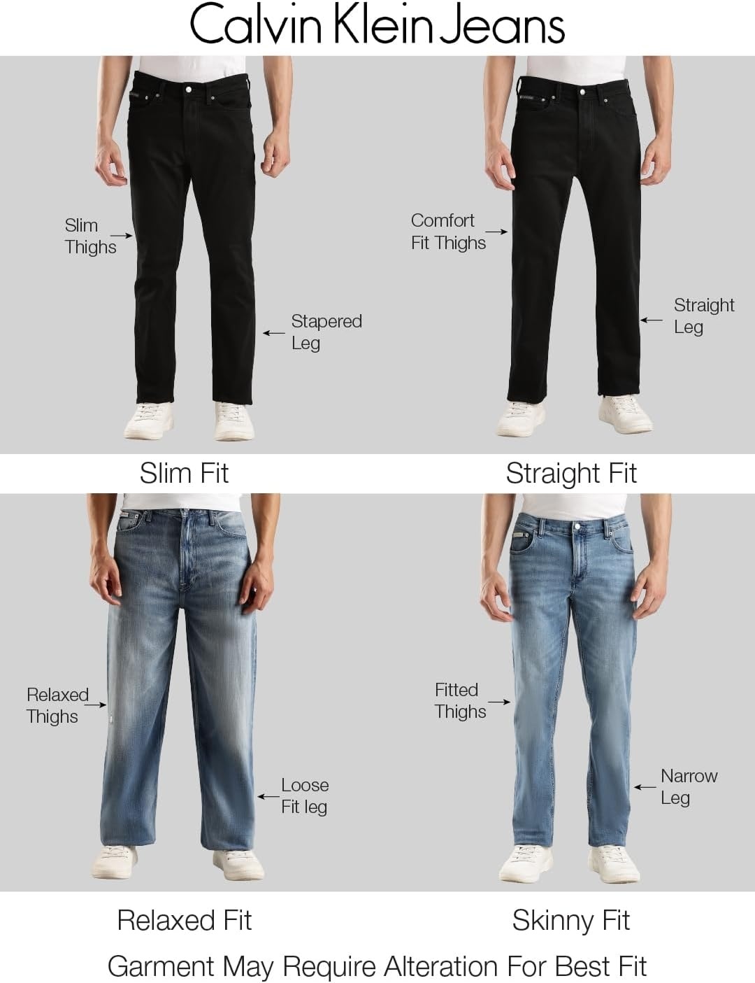 image:imageCalvin Klein Mens Straight Fit JeansCk Blue Rinse