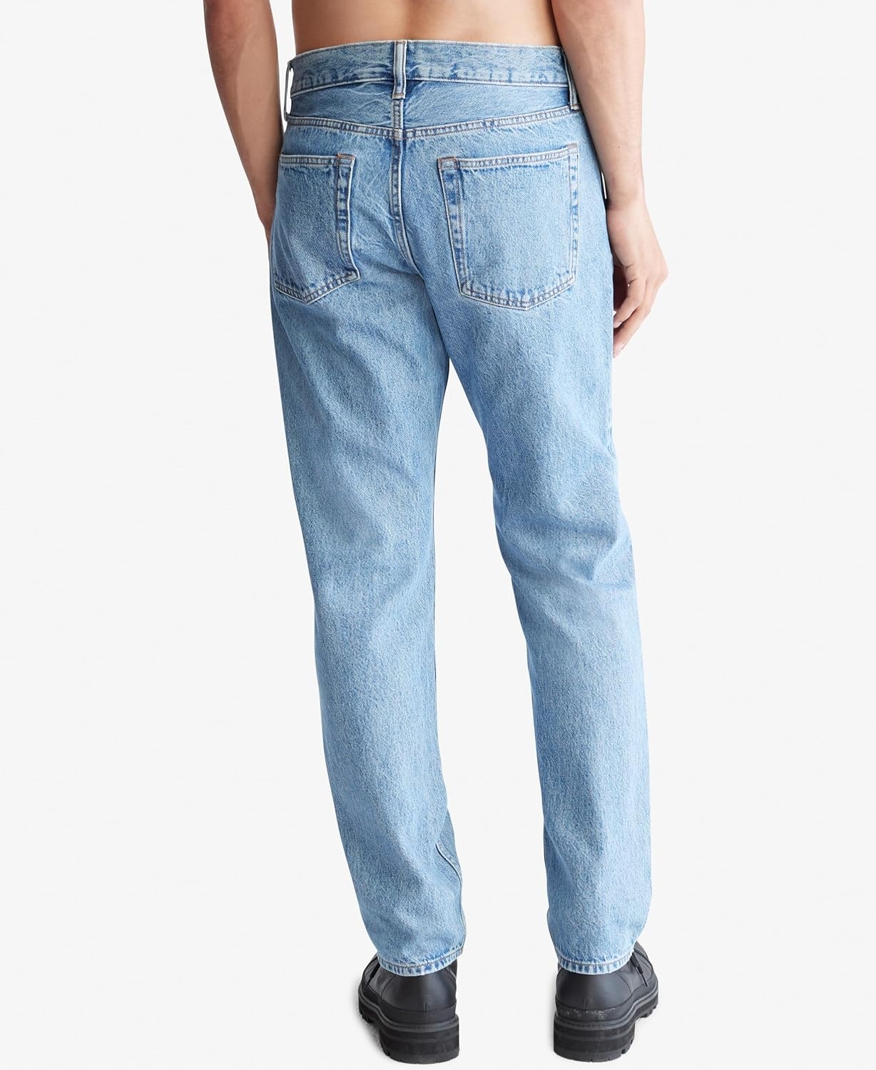 image:imageCalvin Klein Mens Straight Fit JeansDesert Blue