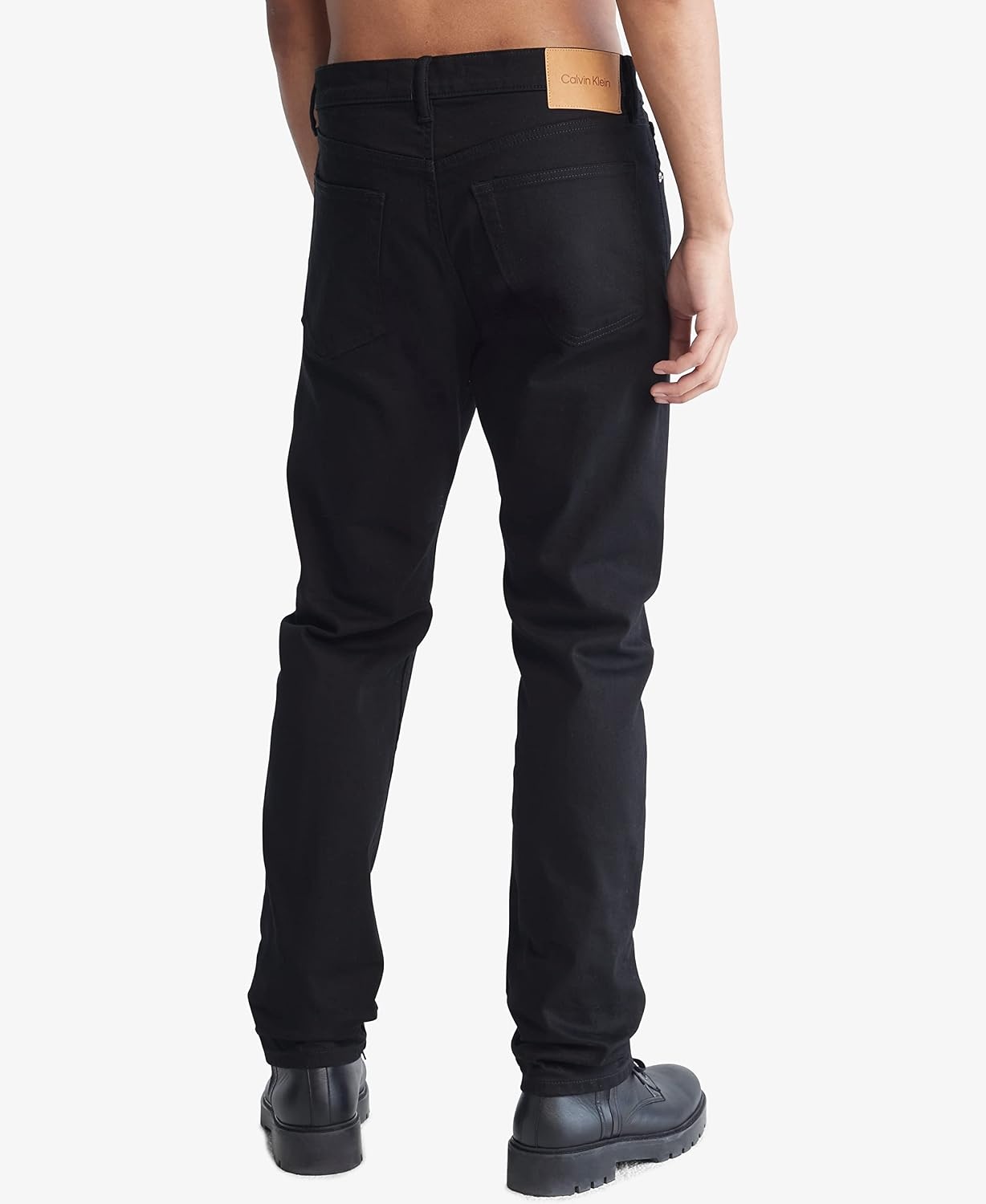 image:imageCalvin Klein Mens Straight Fit JeansForever Black