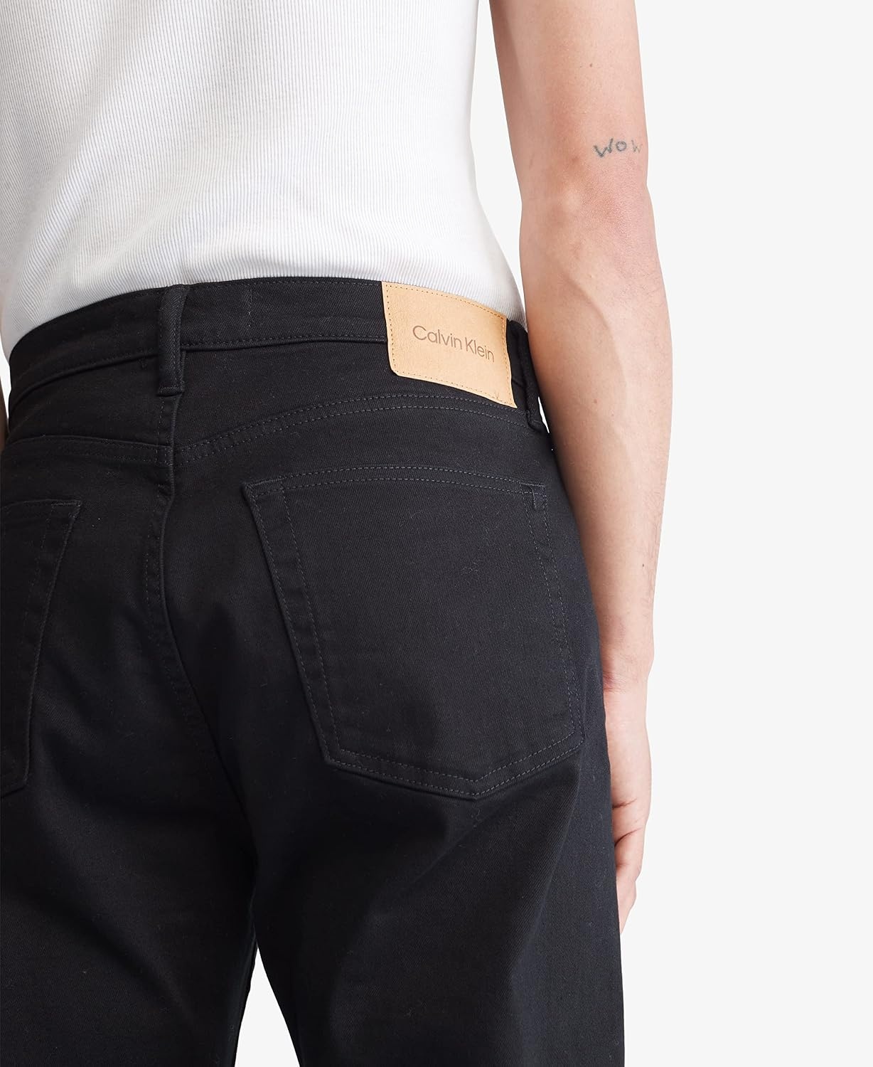 image:imageCalvin Klein Mens Straight Fit JeansForever Black