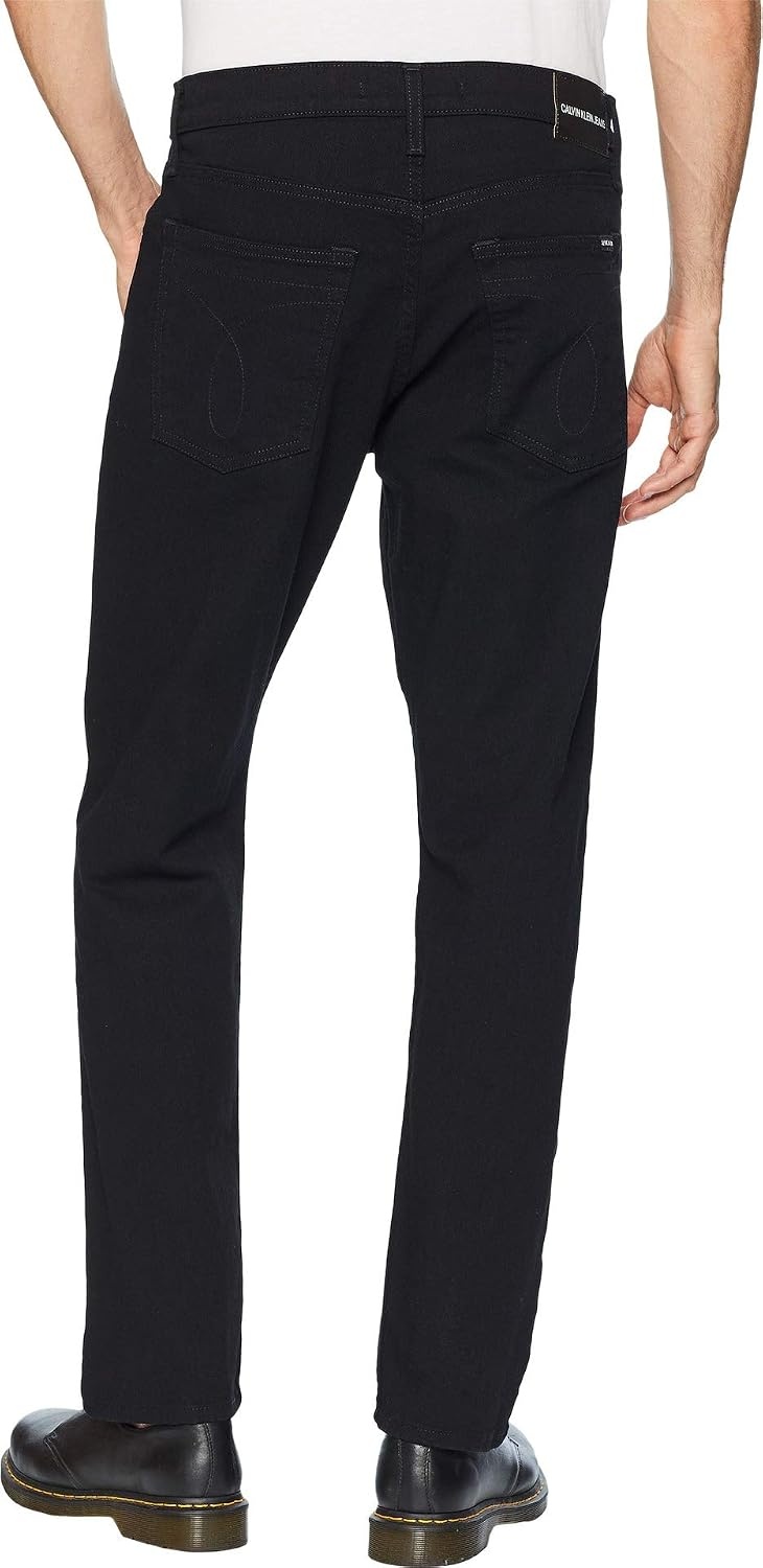 image:imageCalvin Klein Mens Straight Fit JeansForever Black