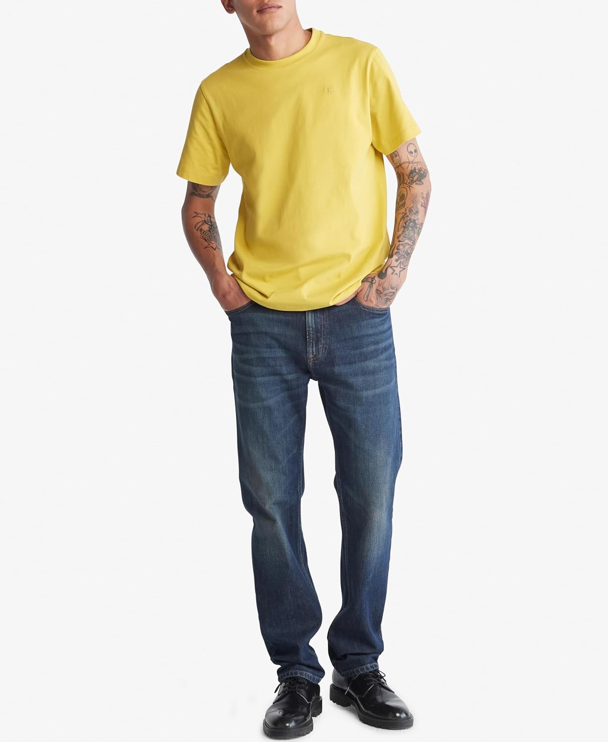 image:imageCalvin Klein Mens Straight Fit JeansIndigo No 6