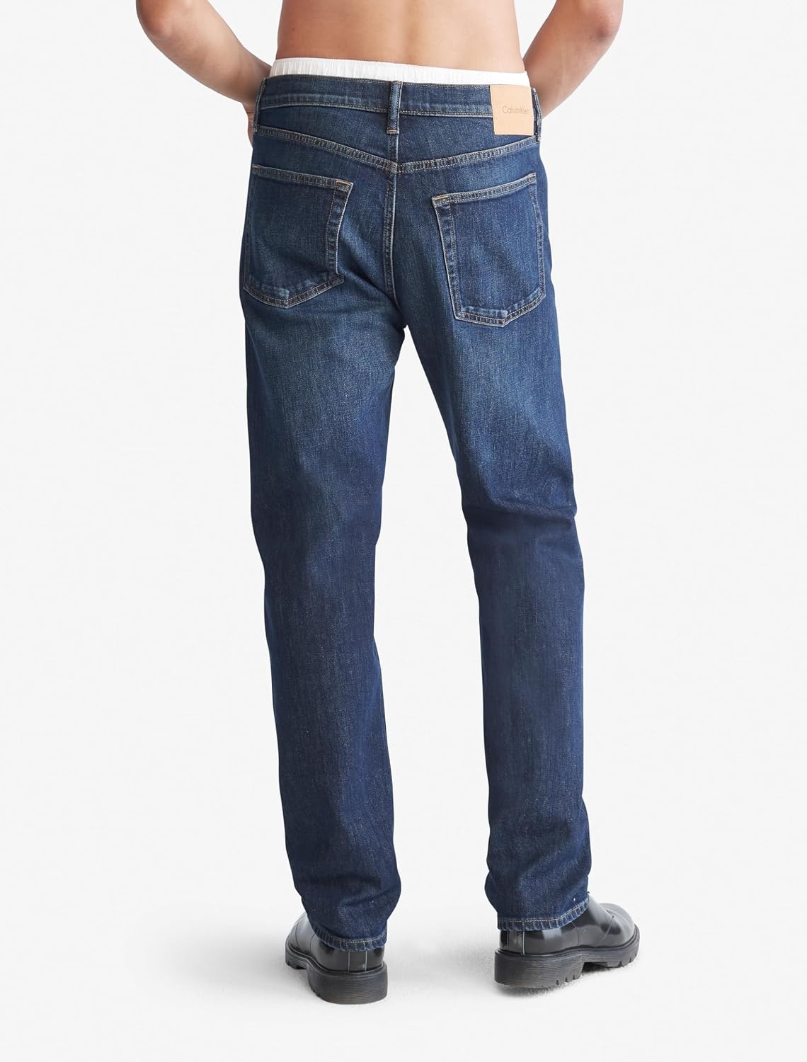 image:imageCalvin Klein Mens Straight Fit JeansIndigo No 6