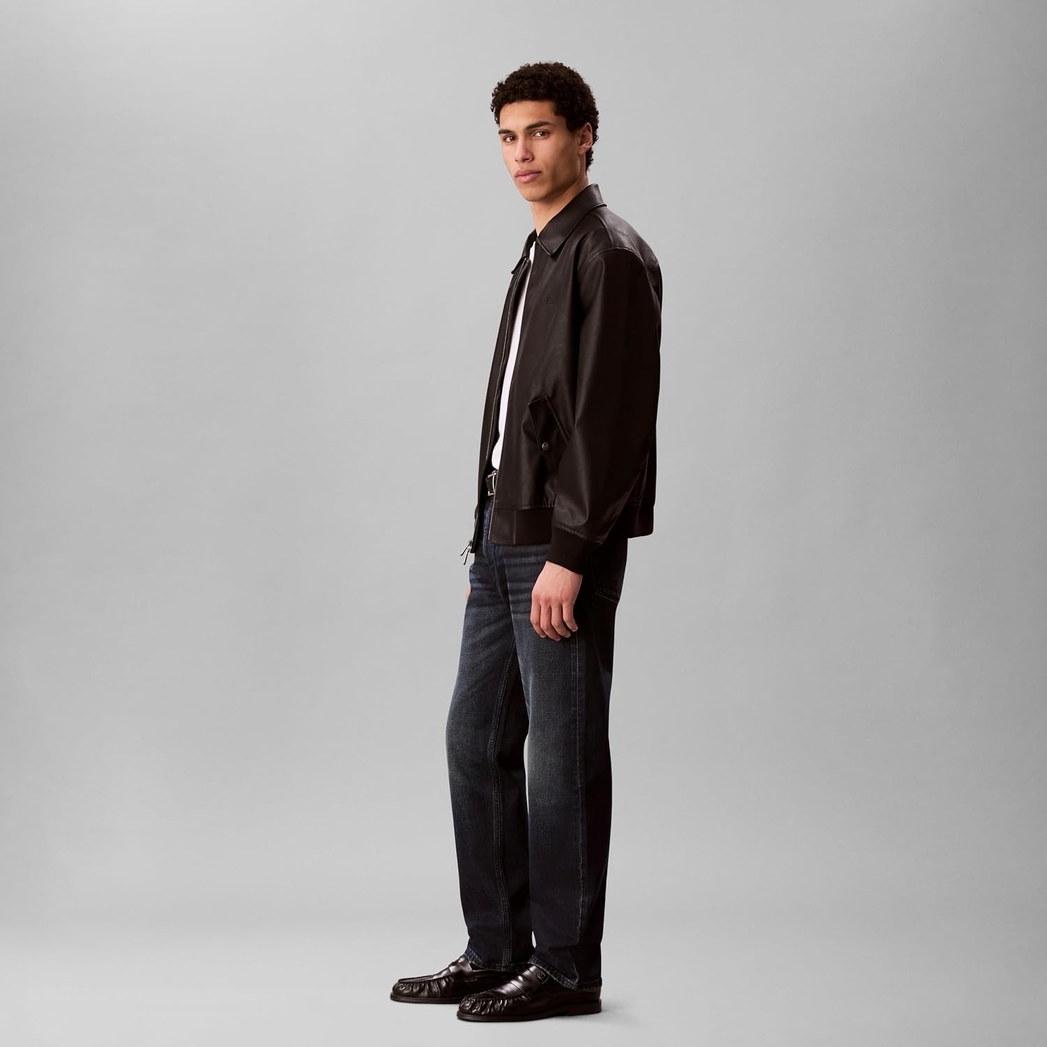 image:imageCalvin Klein Mens Straight Fit JeansKlein Blue Black
