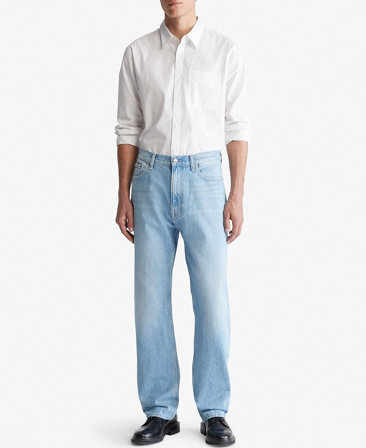 image:imageCalvin Klein Mens Straight Fit JeansSunfade
