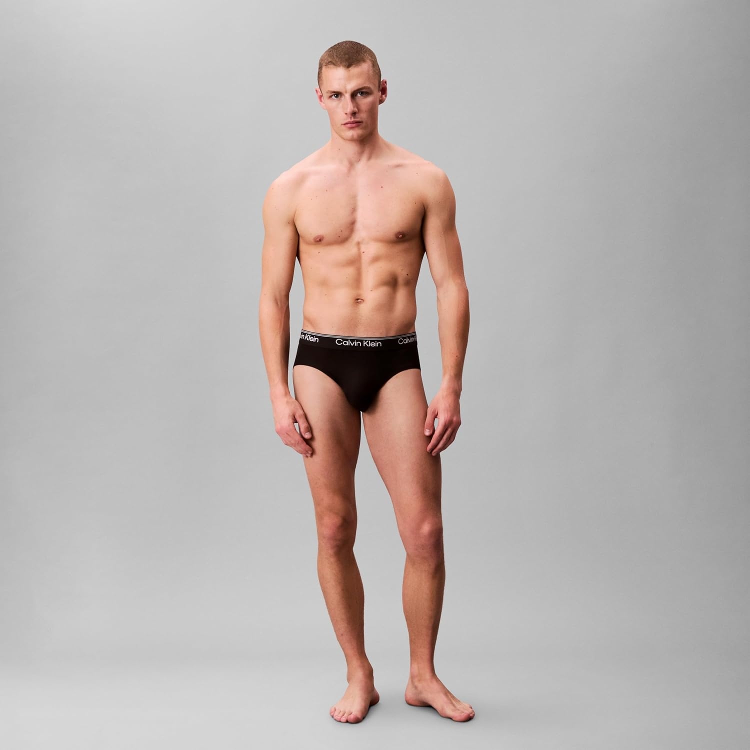 image:imageCalvin Klein Mens Underwear Micro Stretch 3pack Hip Brief3 Black Wash