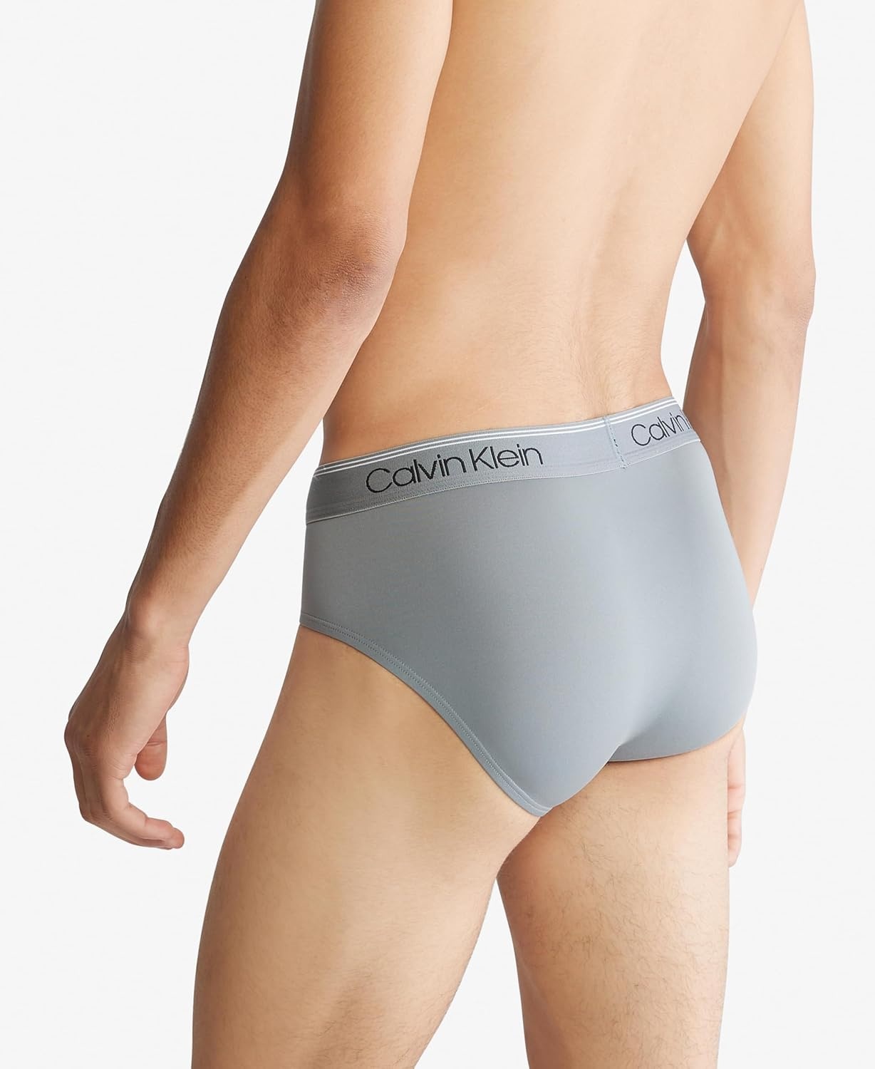 image:imageCalvin Klein Mens Underwear Micro Stretch 3pack Hip BriefBlack Convoy Red Gala