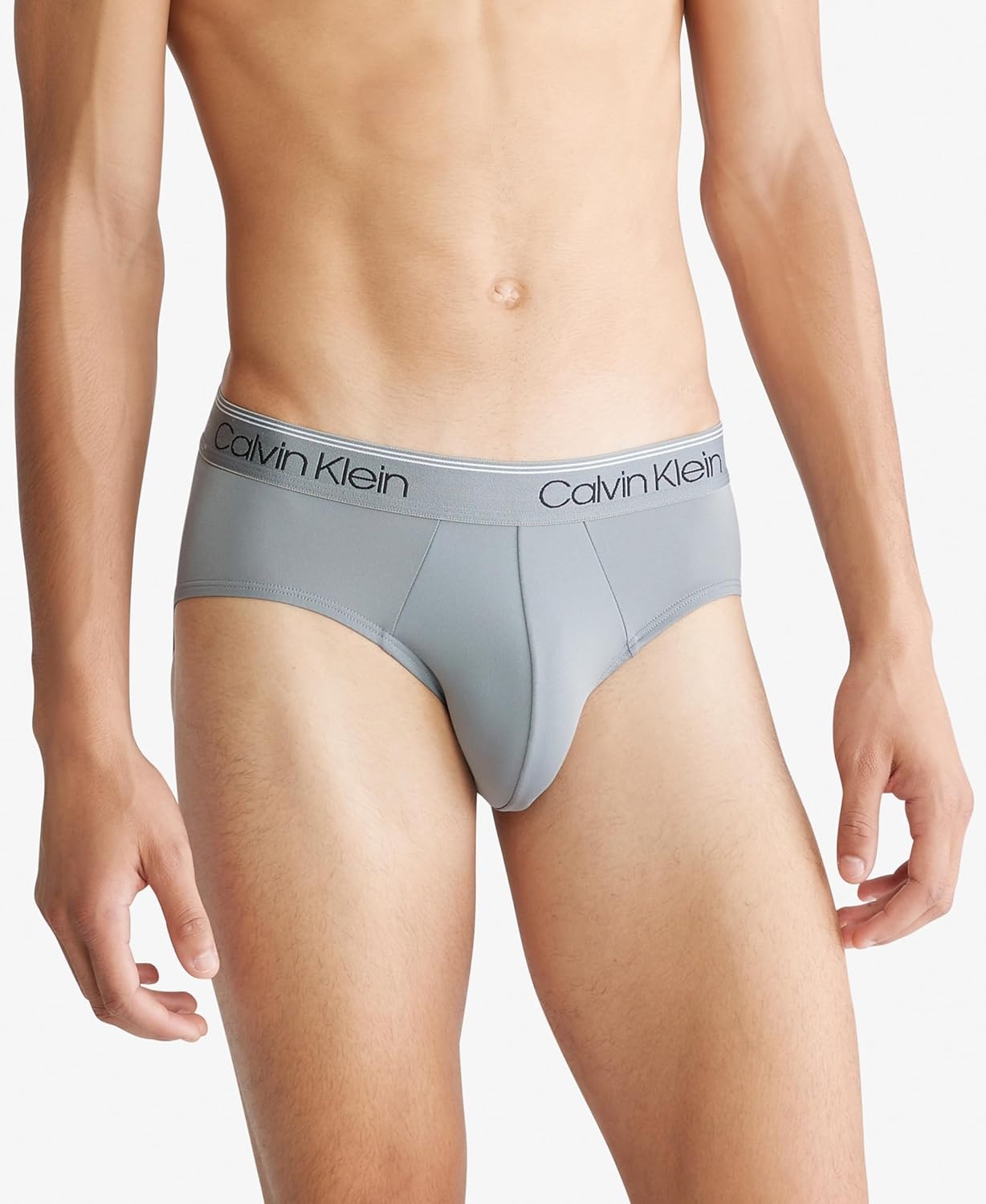 image:imageCalvin Klein Mens Underwear Micro Stretch 3pack Hip BriefBlack Convoy Red Gala