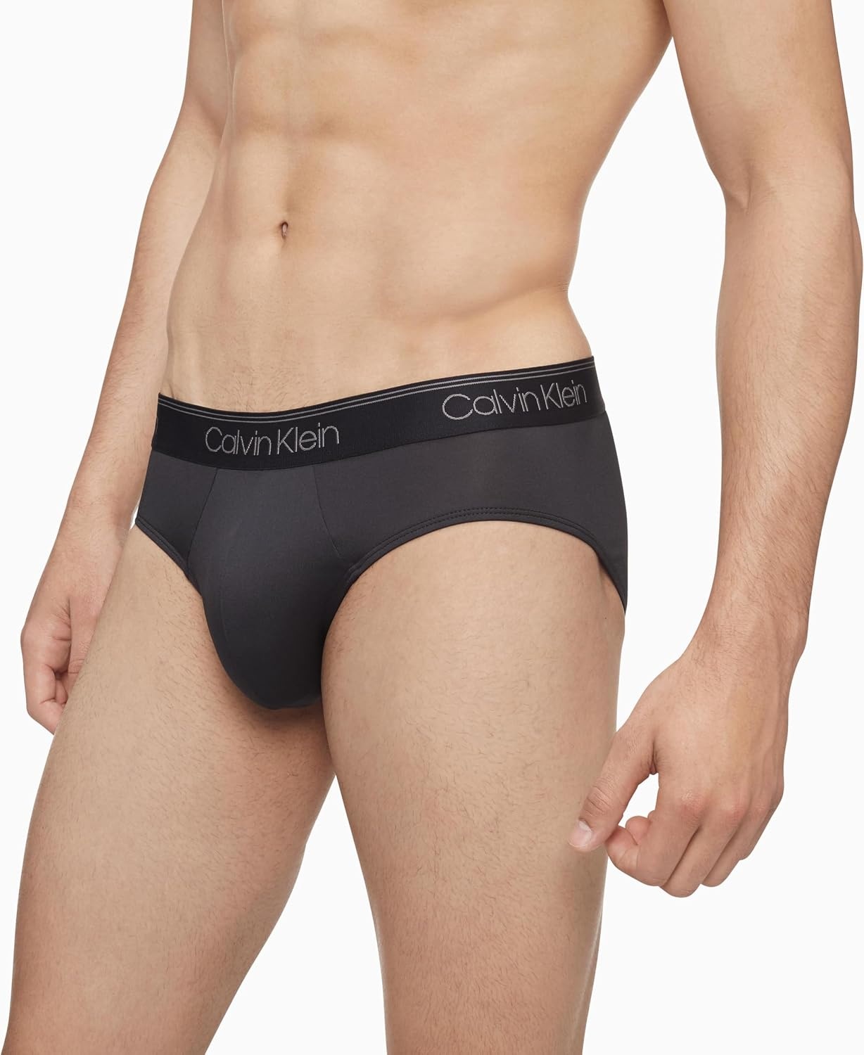 image:imageCalvin Klein Mens Underwear Micro Stretch 3pack Hip BriefBlack Palm Leaf Stripebeau Blue Foggy Mauve