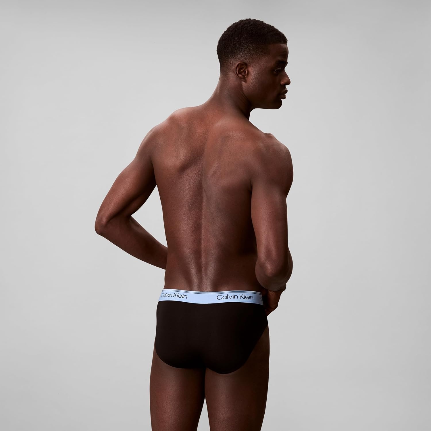 image:imageCalvin Klein Mens Underwear Micro Stretch 3pack Hip BriefBlack Bodies W Gulf Blue Light Cast Peach Bliss Wbs