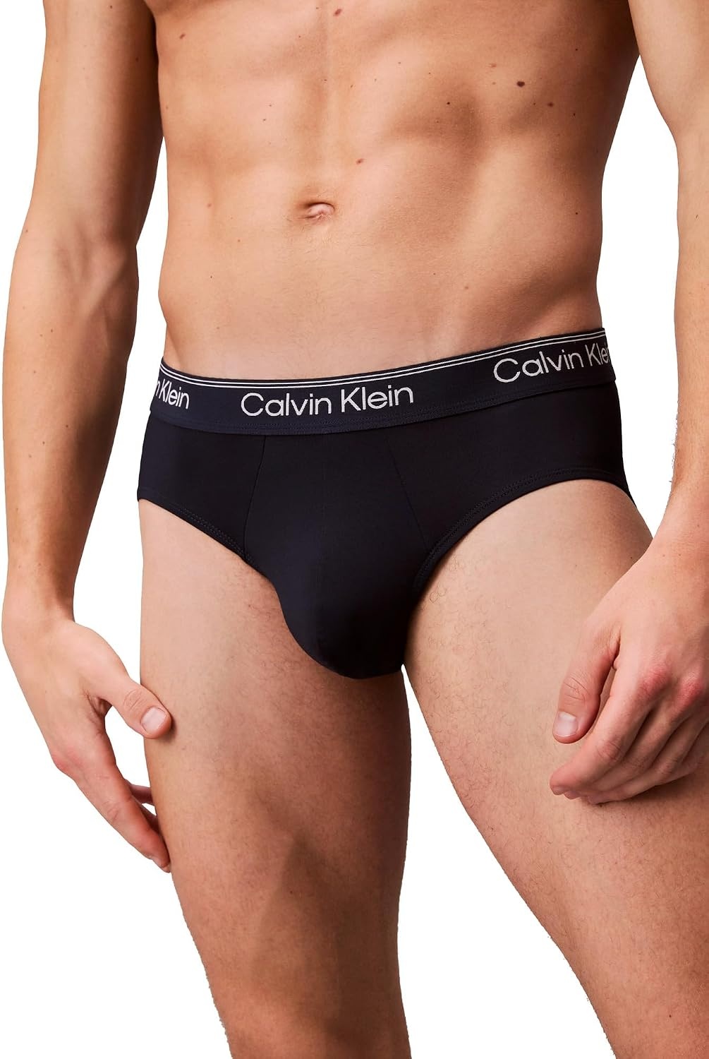 image:imageCalvin Klein Mens Underwear Micro Stretch 3pack Hip BriefShoreline Royalty Blue Bell