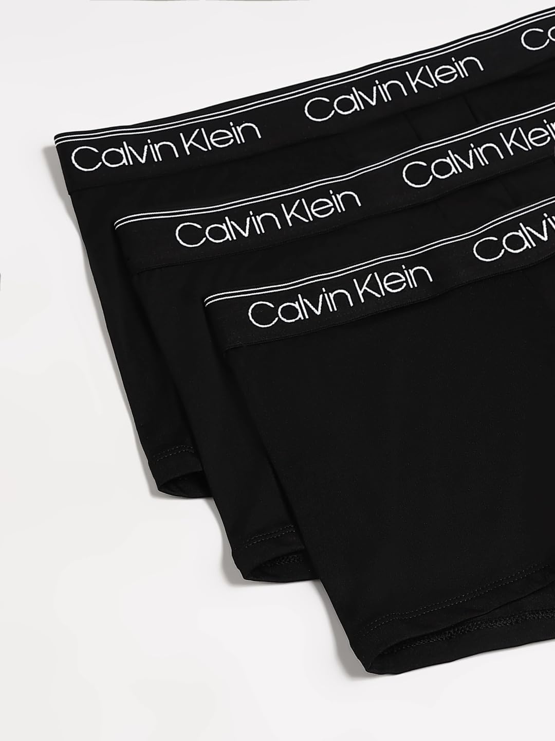 image:imageCalvin Klein Mens Underwear Microfiber Stretch 3 Pack Trunk3 Black
