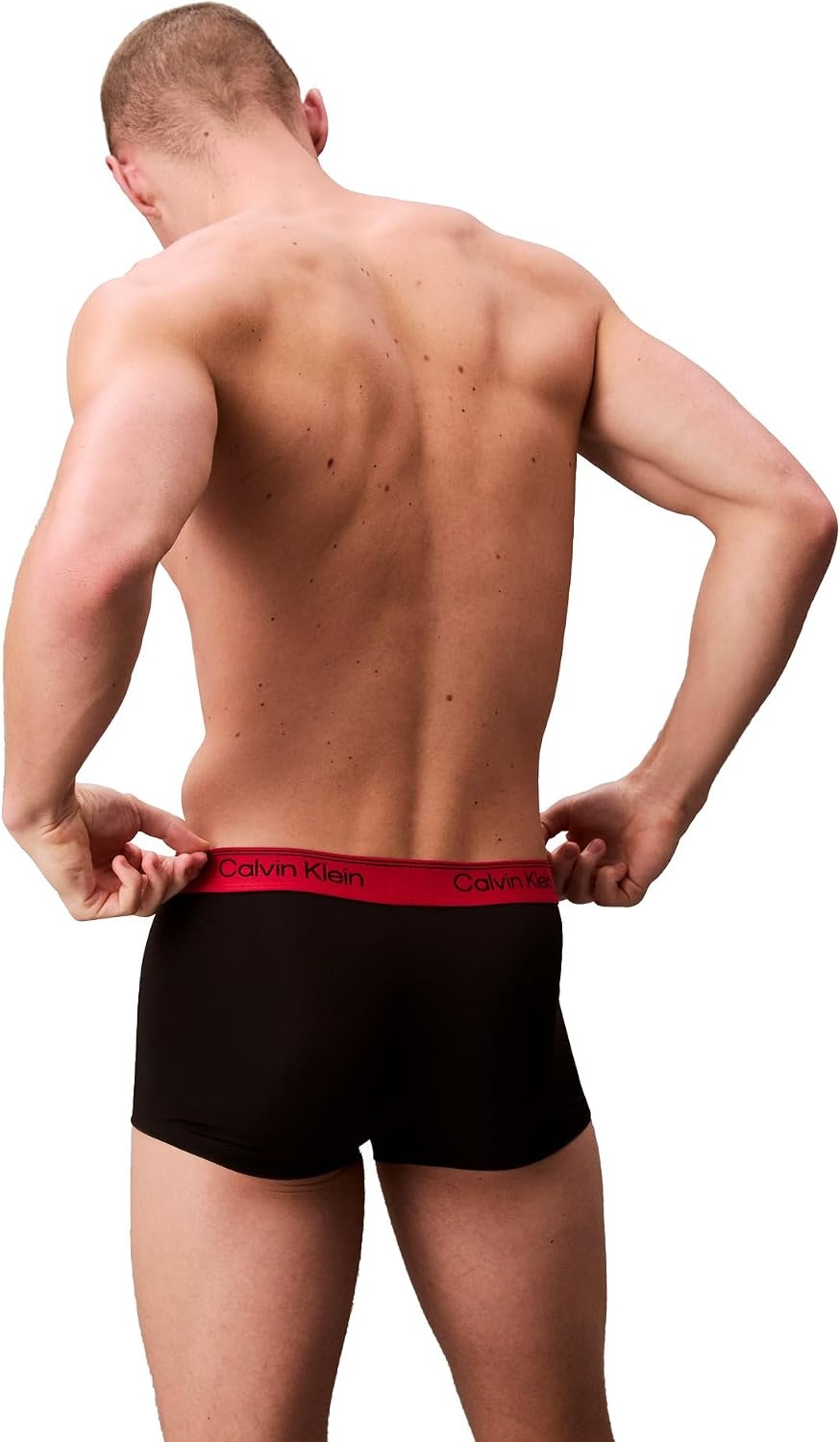 image:imageCalvin Klein Mens Underwear Microfiber Stretch 3 Pack TrunkBlack Bodies W Black Sleet Andrenaline Rush Wbs