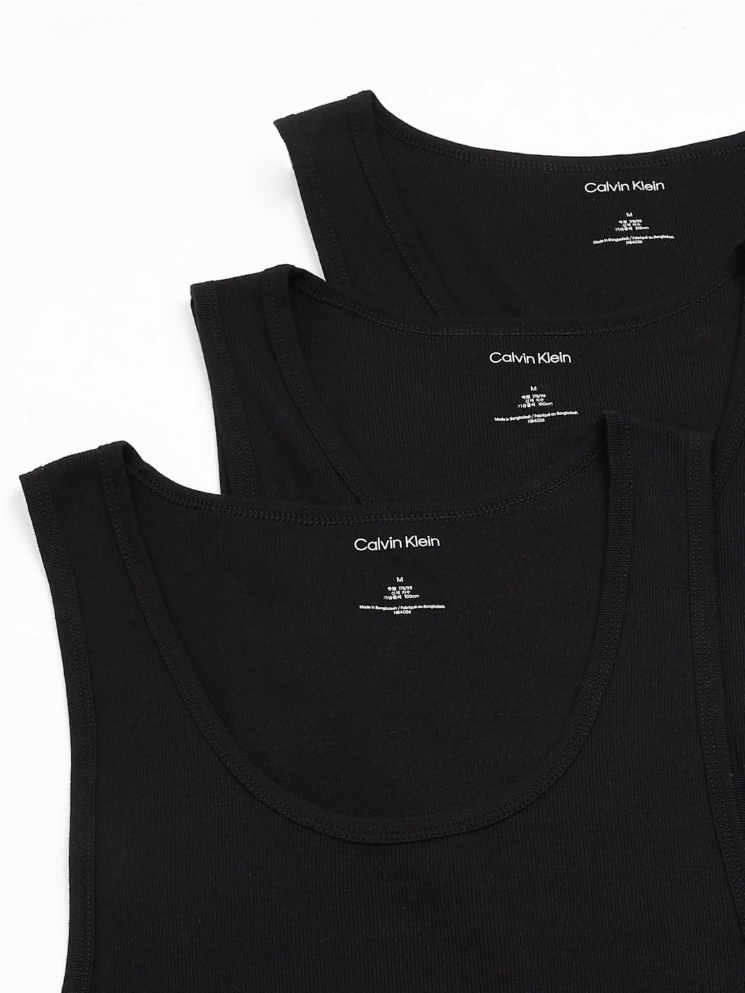 image:imageCalvin Klein underwear Mens Cotton Classic 3Pack Tank3 Black