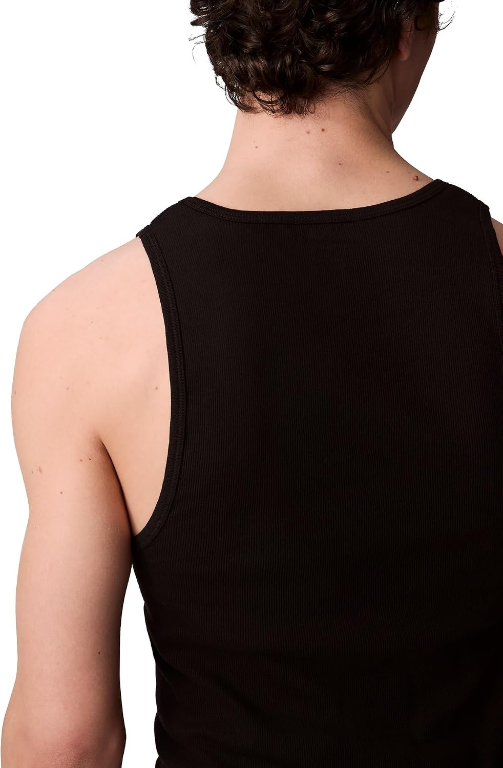 image:imageCalvin Klein underwear Mens Cotton Classic 3Pack TankBlack Grey Heather White