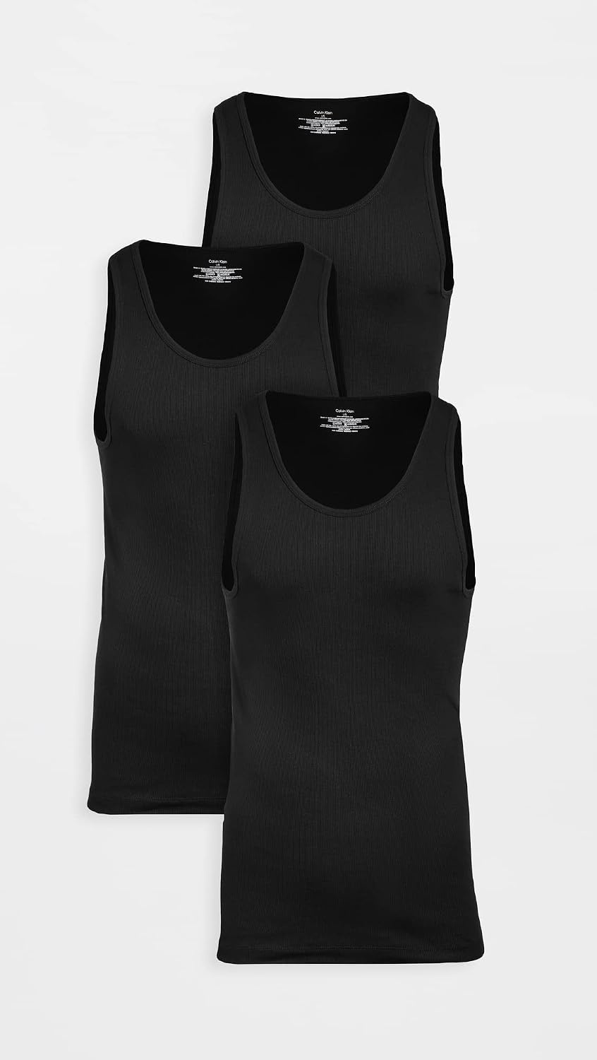 image:imageCalvin Klein underwear Mens Cotton Classic 3Pack TankBlack