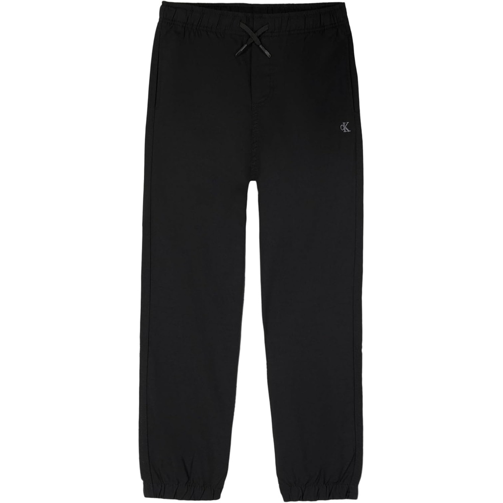 image:imageCalvin Klein Boys PullOn Tech Stretch Twill Jogger Drawstring ClosureBlack