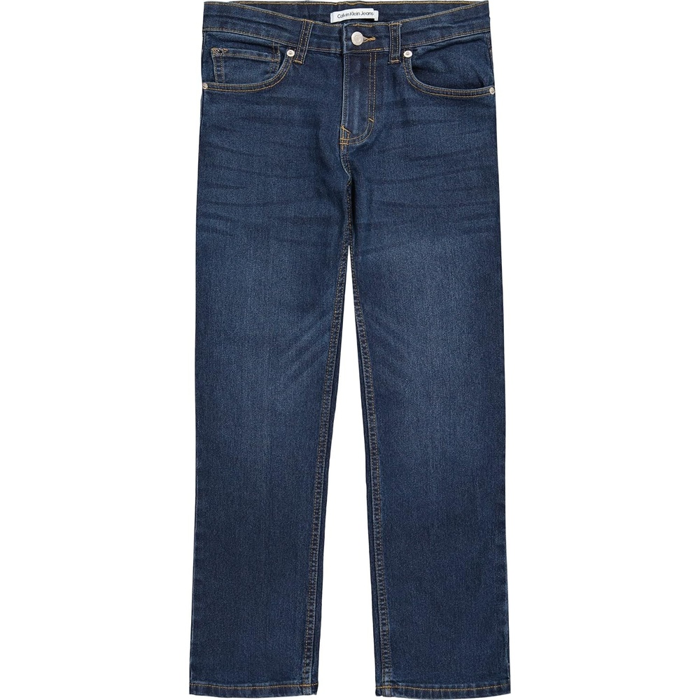 image:imageCalvin Klein Boys Skinny Fit Stretch Denim Jeans 5Pocket Style Zipper Fly amp Button ClosureAustin Dark Blue Fc15