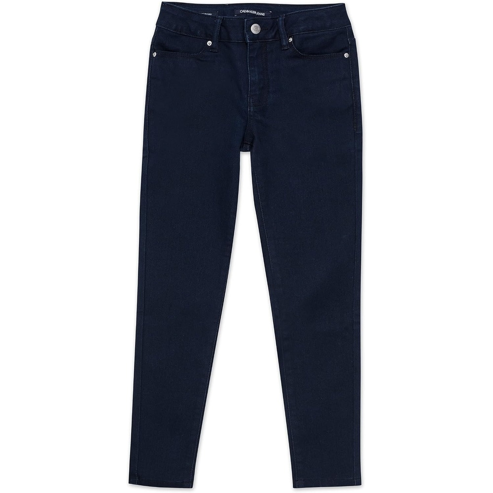 image:imageCalvin Klein Girls Skinny Fit Stretch Denim 5Pocket JeansAged Indigo