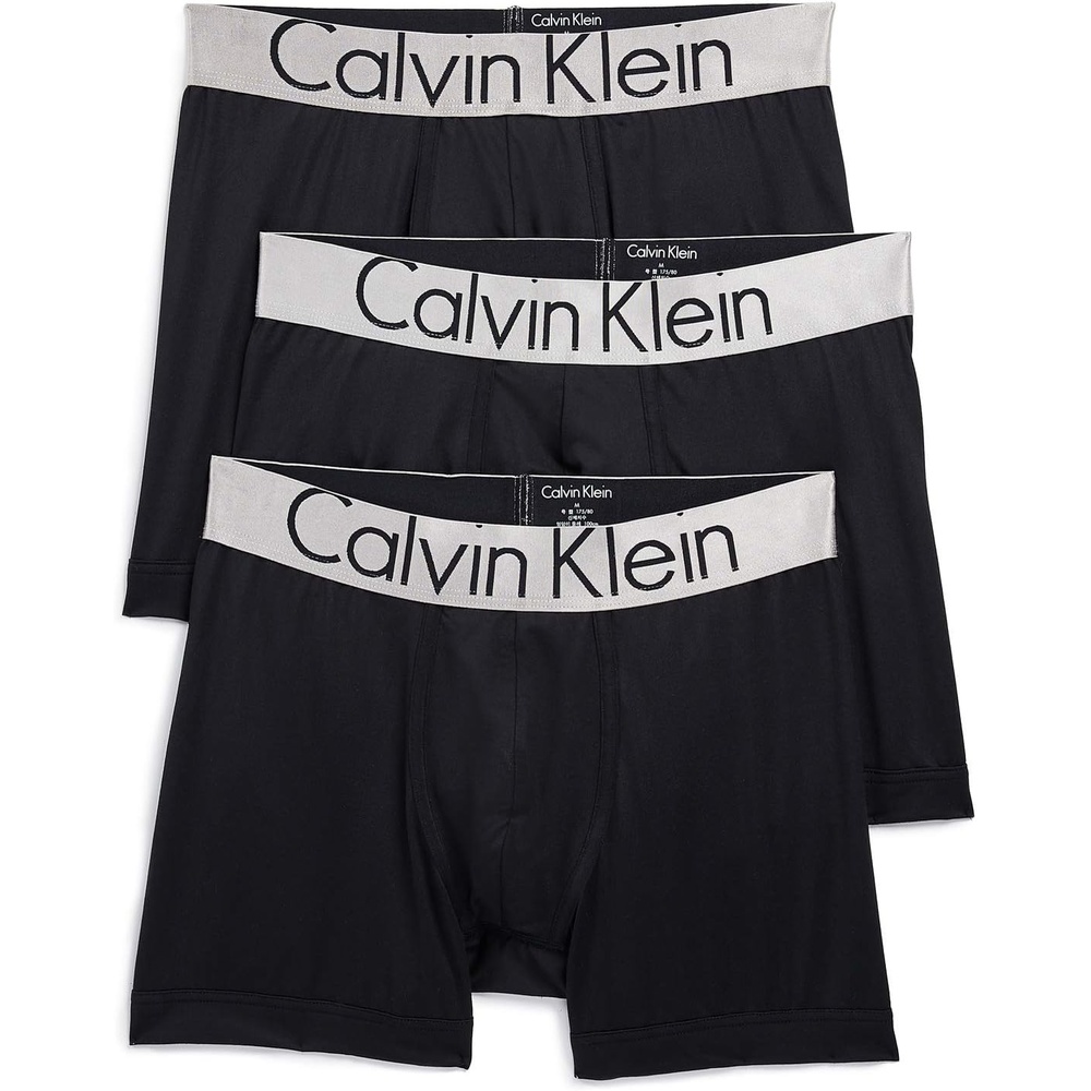 image:imageCalvin Klein Mens Cotton Classics 3Pack TrunkBlackBlackBlack