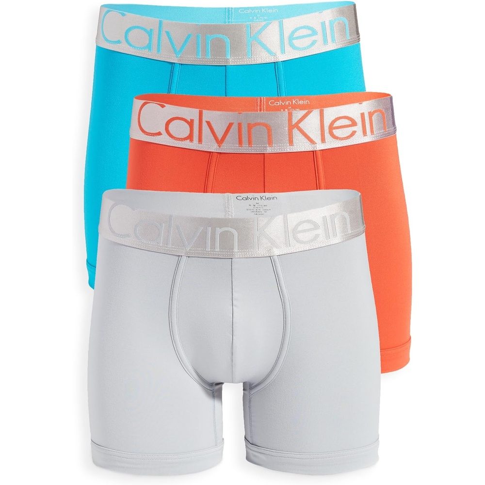 image:imageCalvin Klein Mens Cotton Classics 3Pack TrunkMaldivesInfernoOvercast