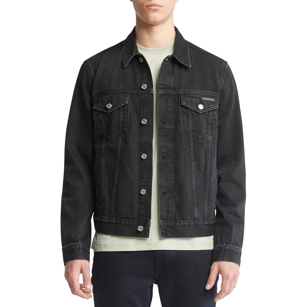 image:imageCalvin Klein Mens Denim JacketBlack