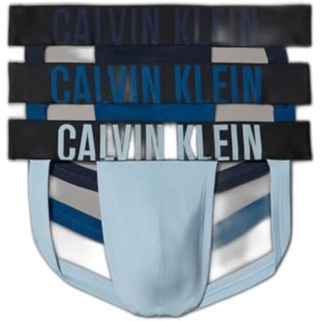 image:imageCalvin Klein Mens Intense Power 3pack Jock StrapShoreline  Poseidon  Arona