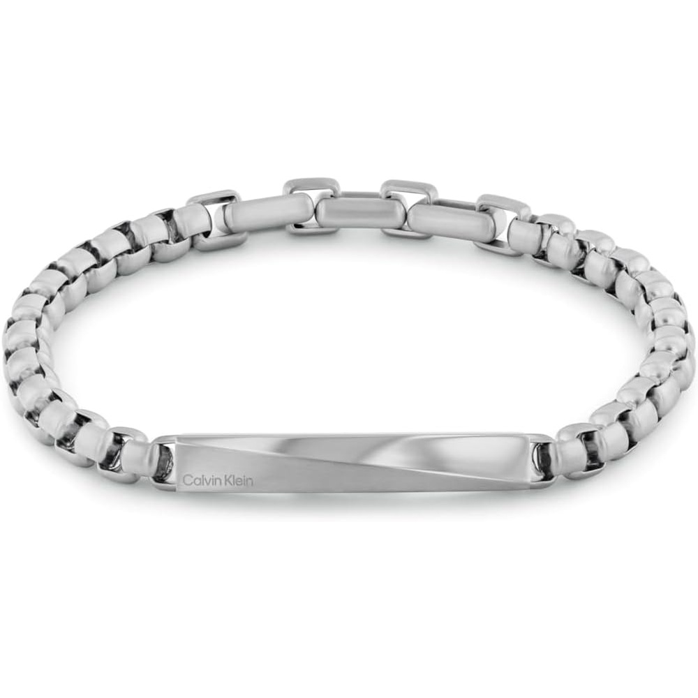 image:imageCalvin Klein Mens Jewelry  Iconic ID Link Bracelet  Stainless Steel  Modern Statement Accessory  Gift for Him