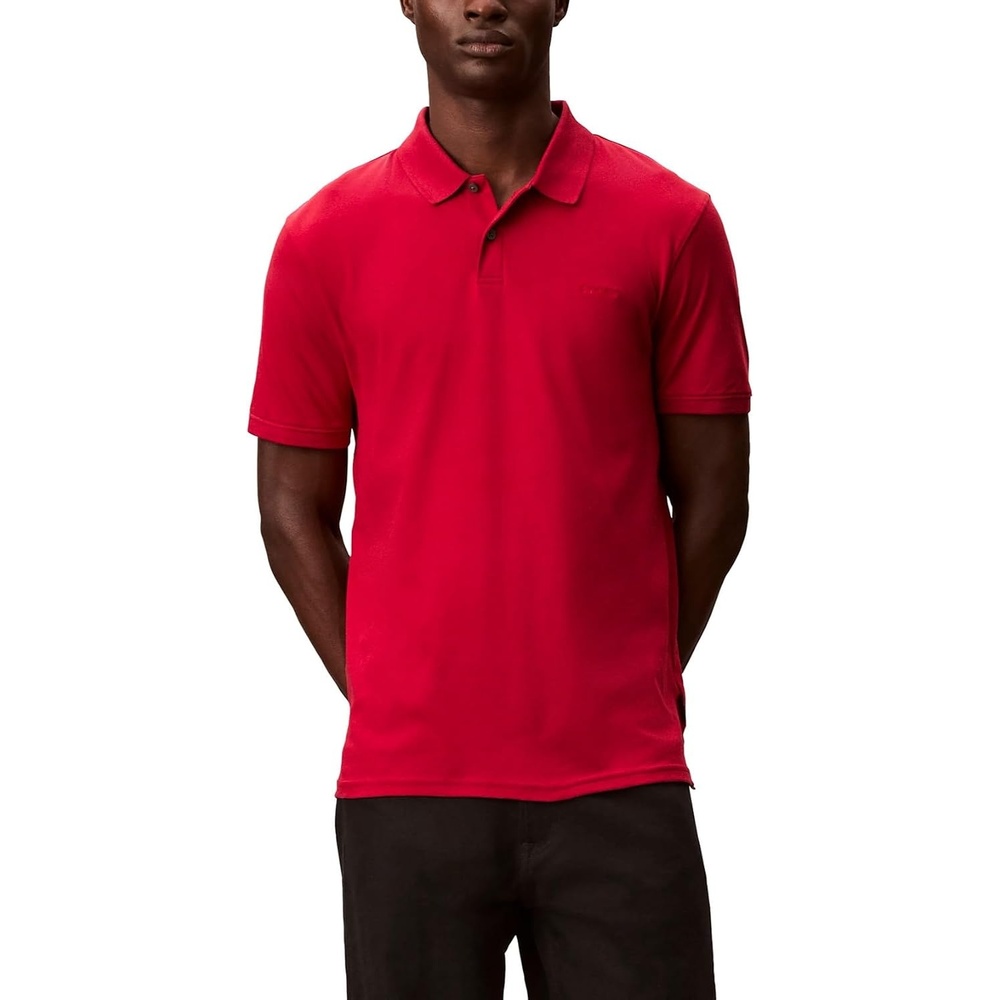 image:imageCalvin Klein Mens Liquid Touch PoloChili Pepper