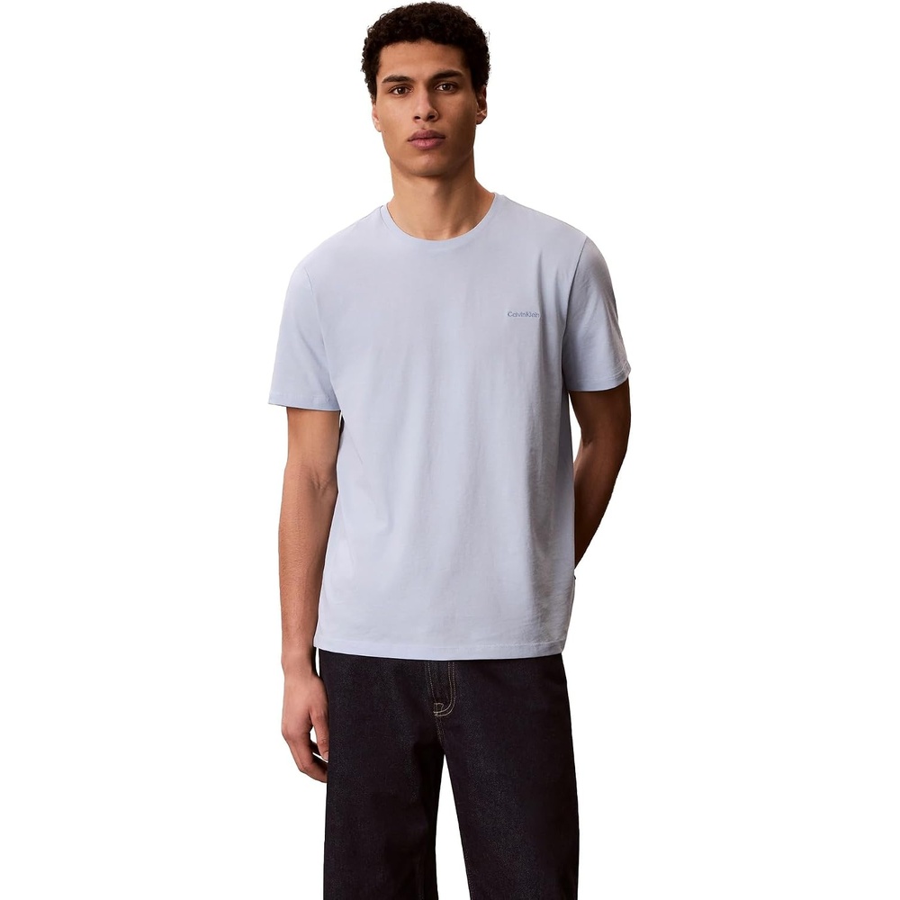 image:imageCalvin Klein Mens Liquid Touch TShirtBreezy Blue