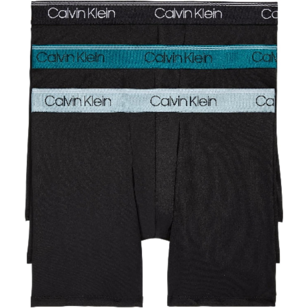 image:imageCalvin Klein Mens Micro Stretch 3pack Boxer BriefBlack Bodies W Black  Arona  Chesapeake Bay Wb