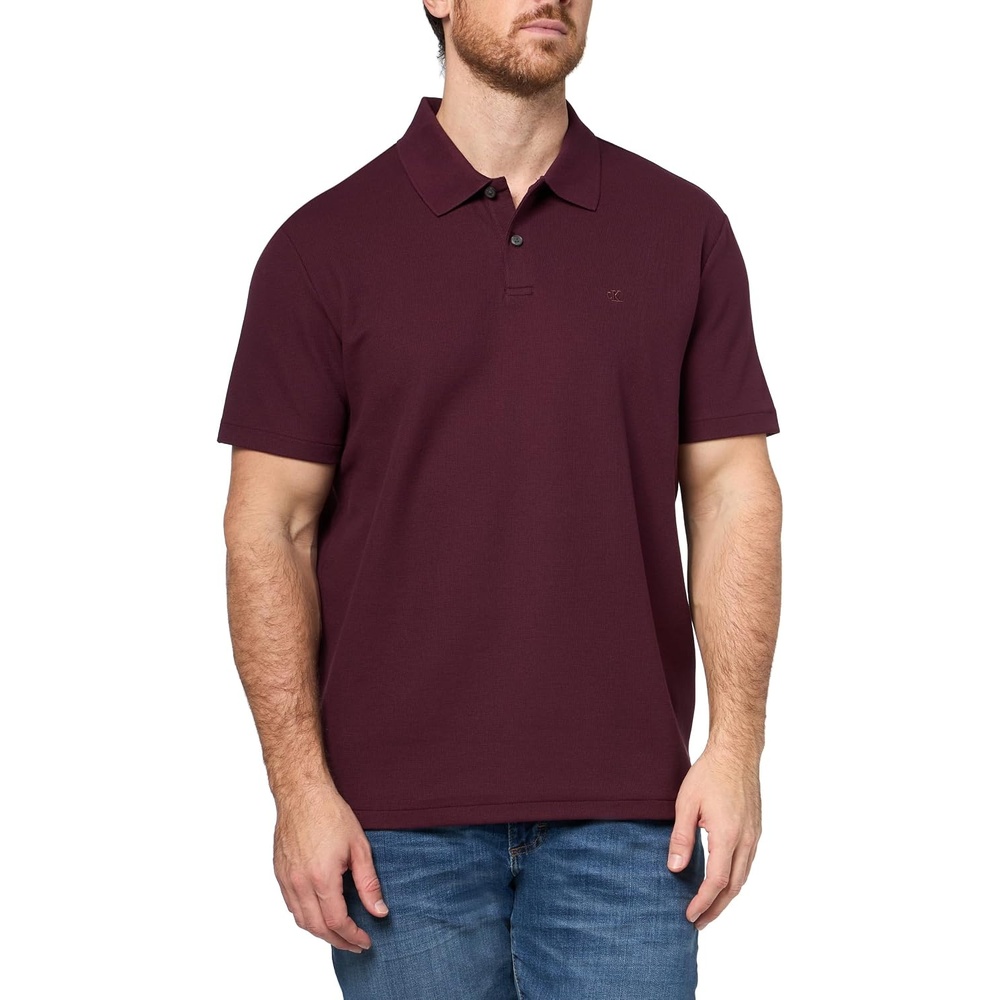 image:imageCalvin Klein Mens Micro Waffle PolosWinetasting