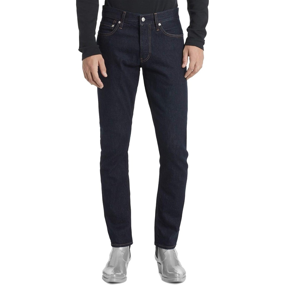 image:imageCalvin Klein Mens Slim Fit JeansRinse With Red