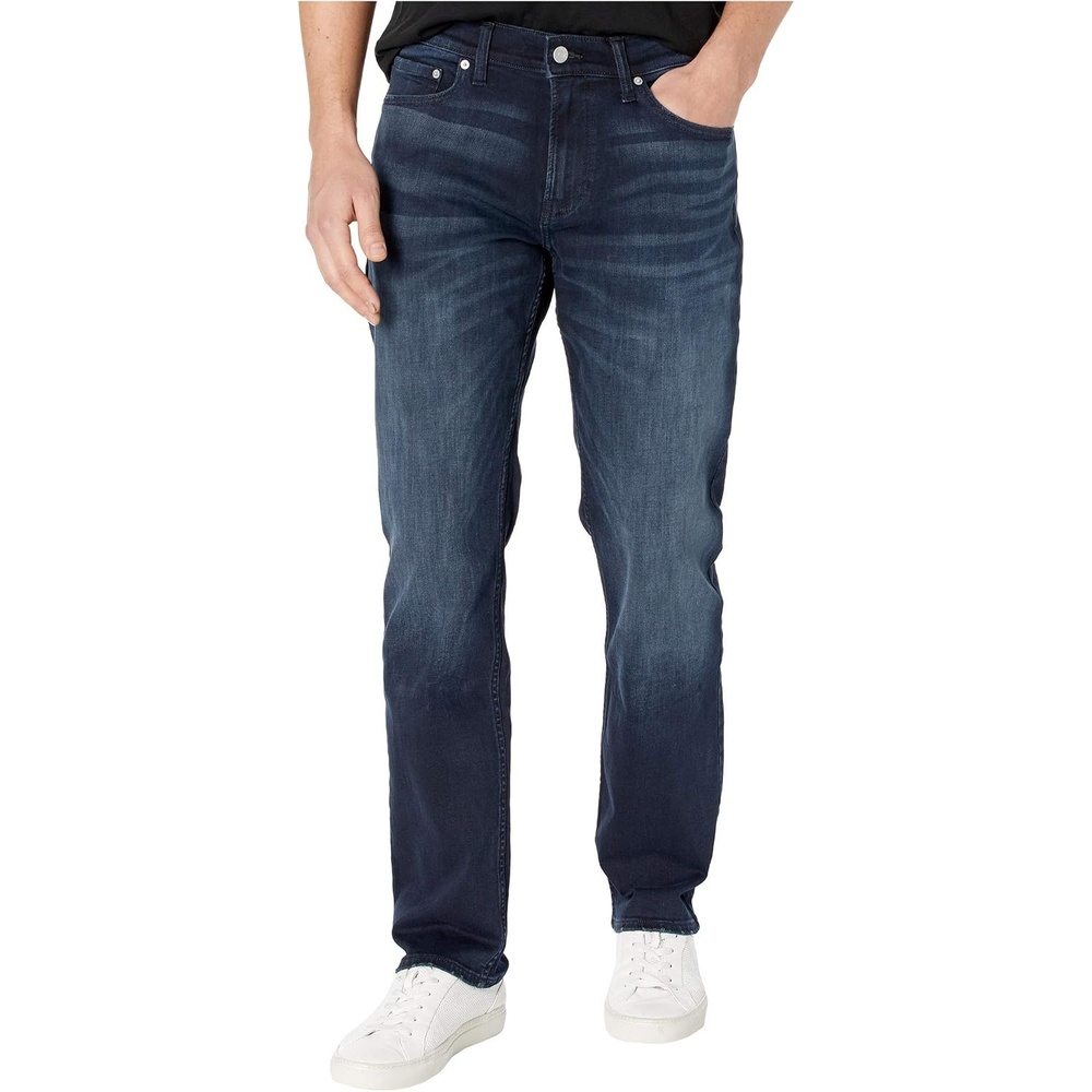 image:imageCalvin Klein Mens Straight Fit JeansBoston Blue Black