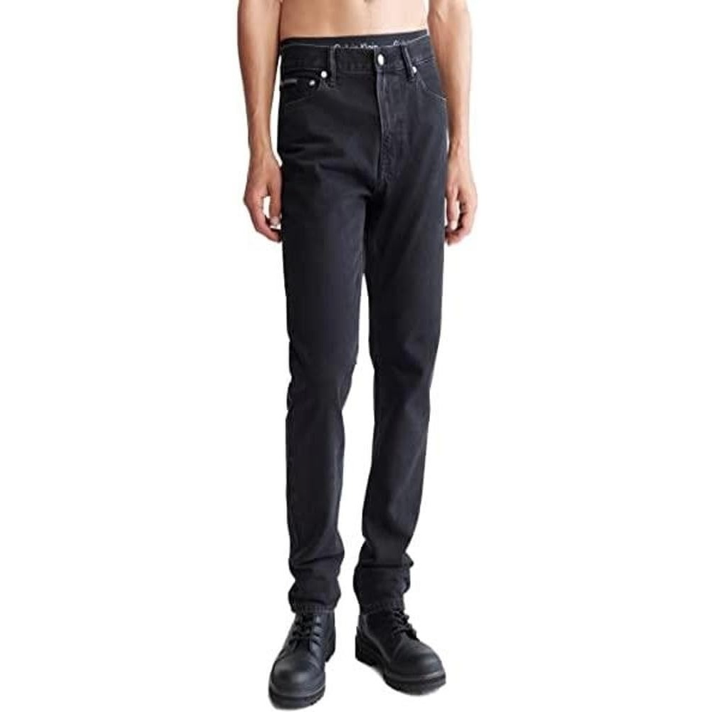 image:imageCalvin Klein Mens Straight Fit JeansCk Essential Bl