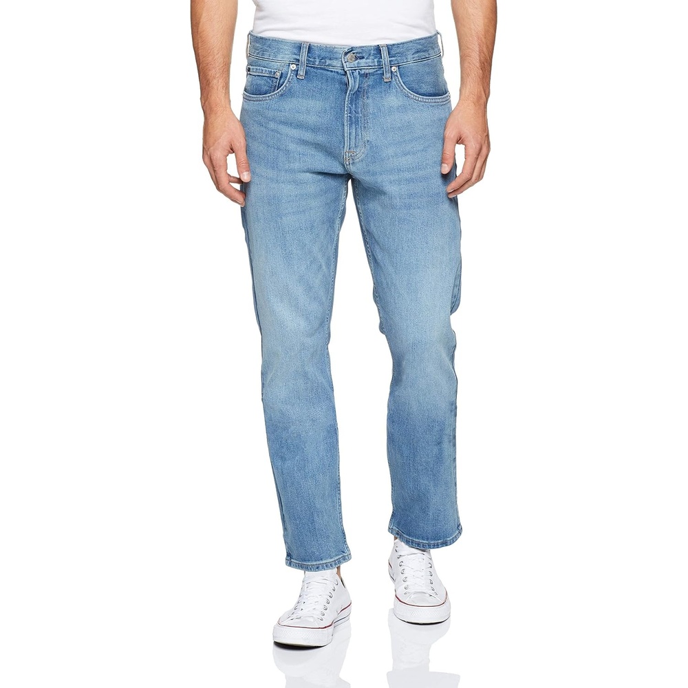 image:imageCalvin Klein Mens Straight Fit JeansHouston Light Tint