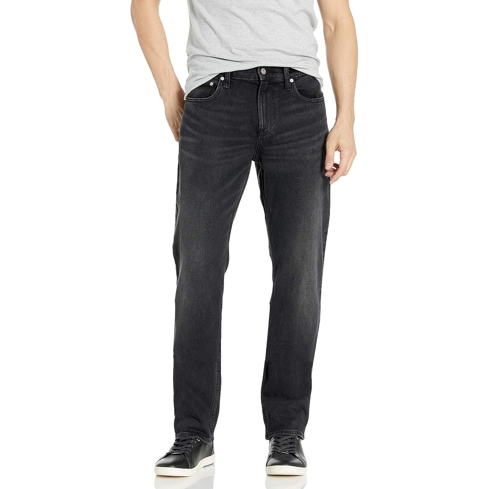 image:imageCalvin Klein Mens Straight Fit JeansToronto Black