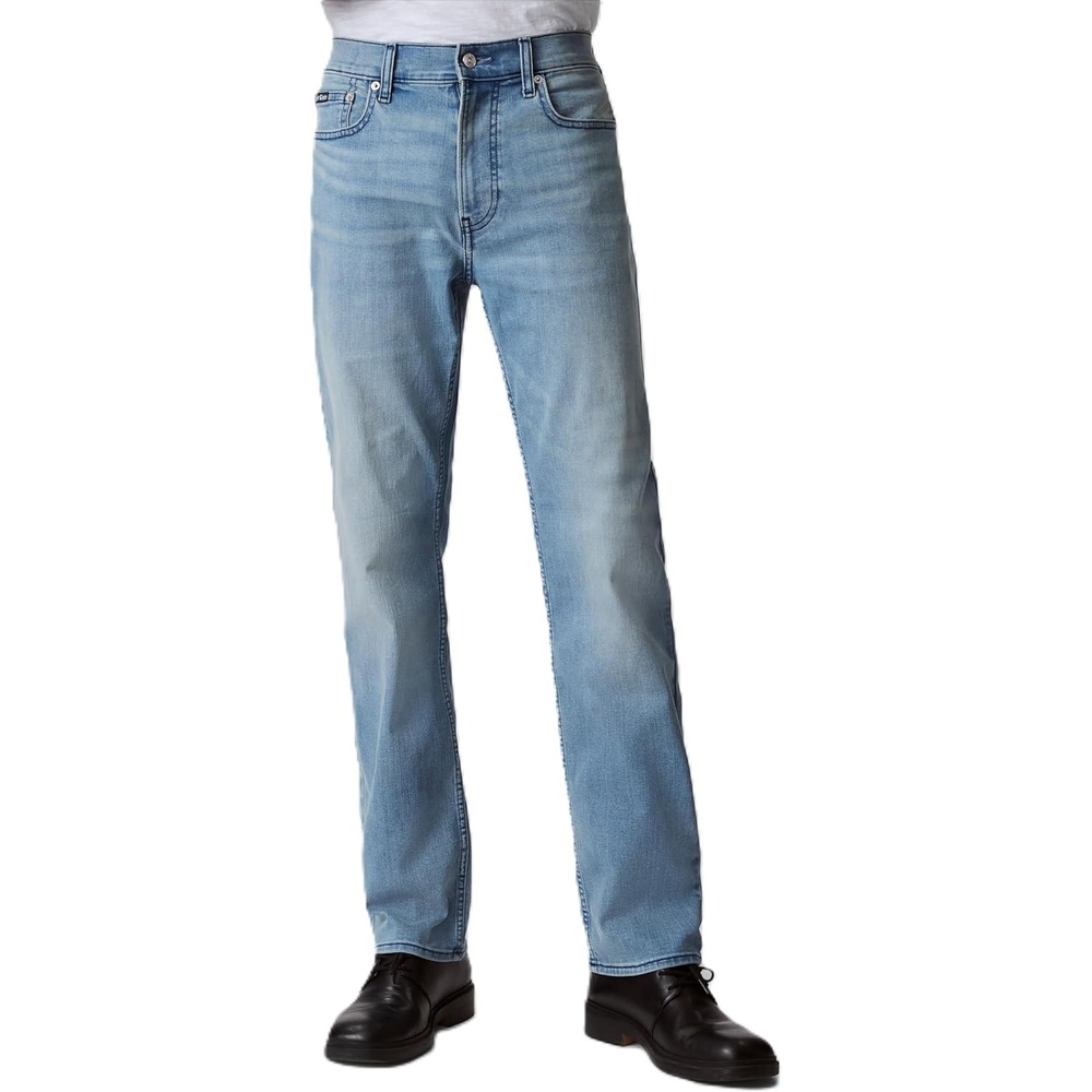 image:imageCalvin Klein Mens Straight High Stretch JeansAllie Indigo