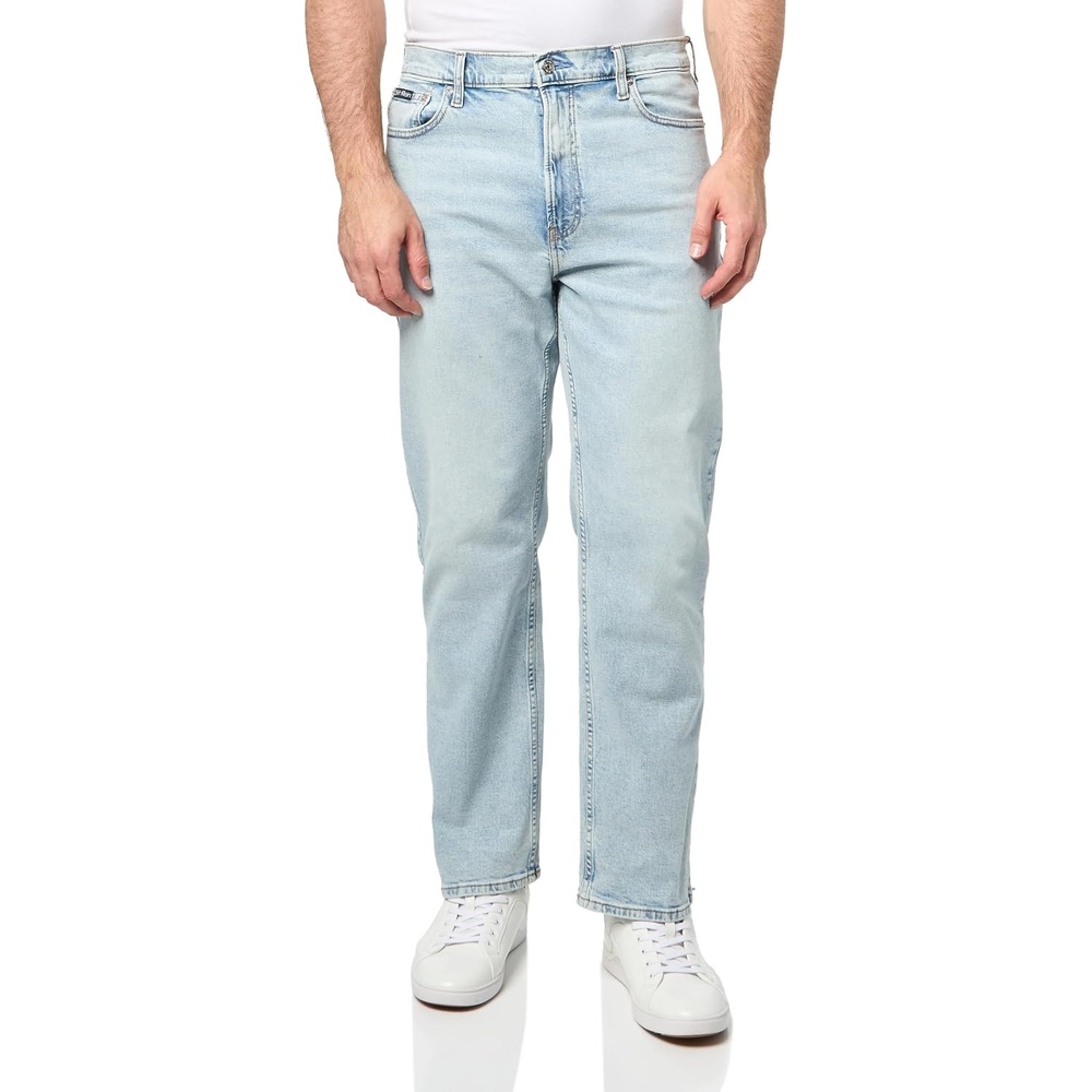 image:imageCalvin Klein Mens Straight High Stretch JeansSpotlight
