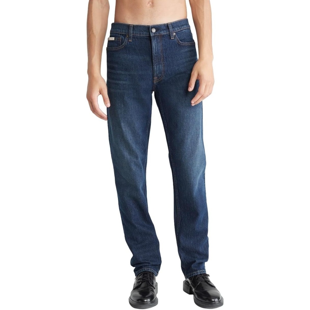 image:imageCalvin Klein Mens Tapered Stretch JeansFeldman