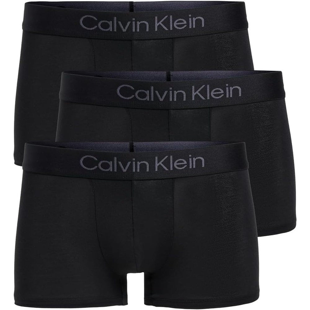image:imageCalvin Klein Mens Ultra Soft Modern Modal 3pack Trunk3 Black