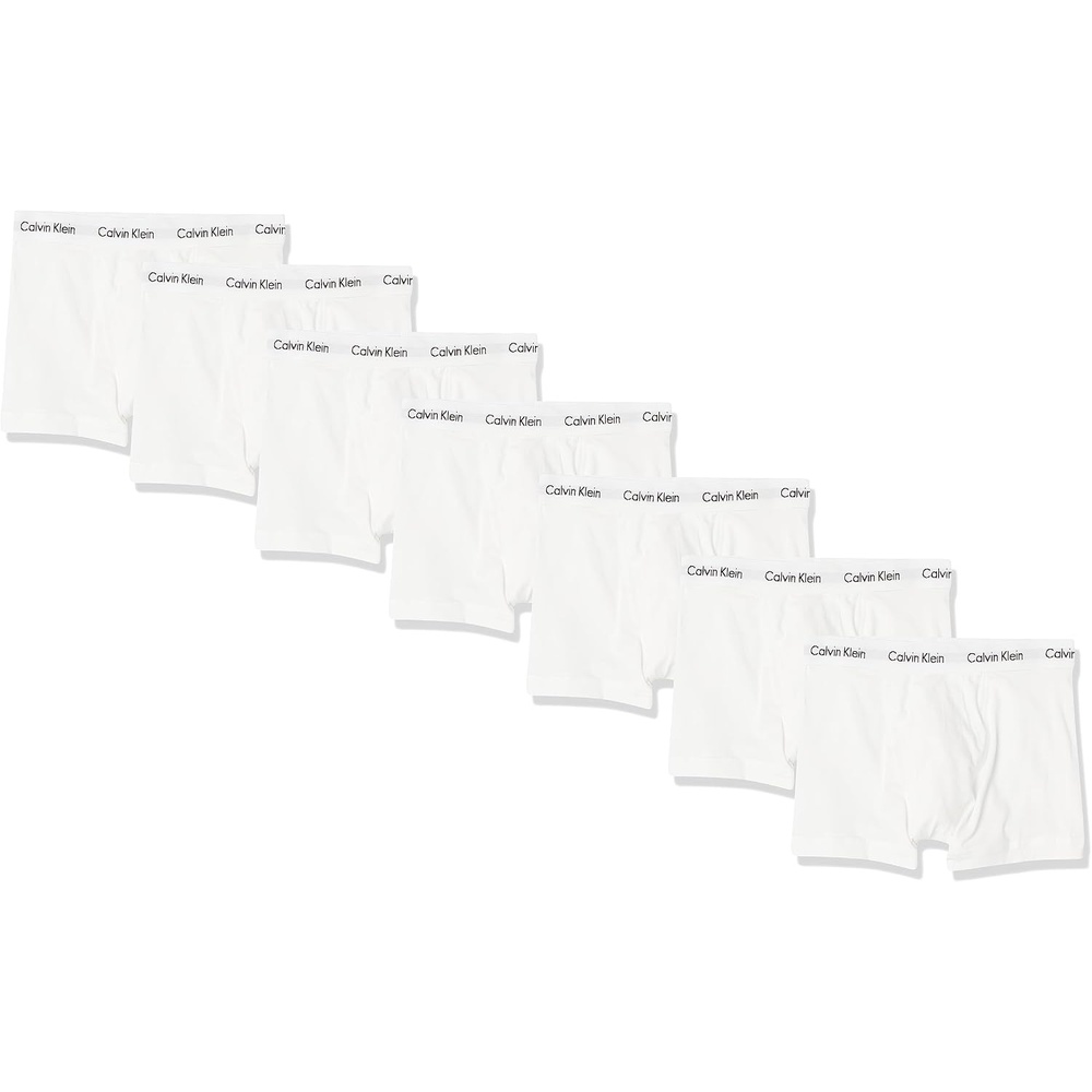 image:imageCalvin Klein Mens Underwear Cotton Stretch 7pack Trunk7 White