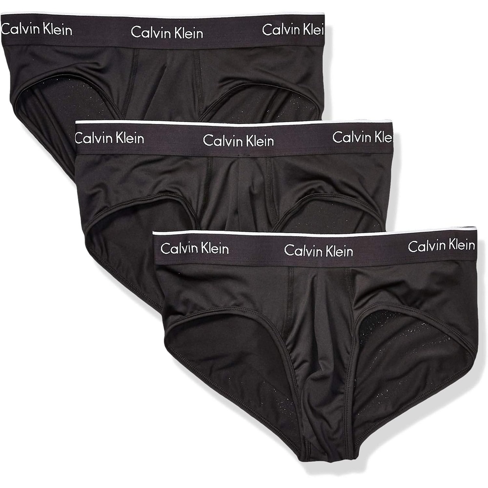 image:imageCalvin Klein Mens Underwear Micro Stretch 3pack Hip BriefBlackBlackBlack