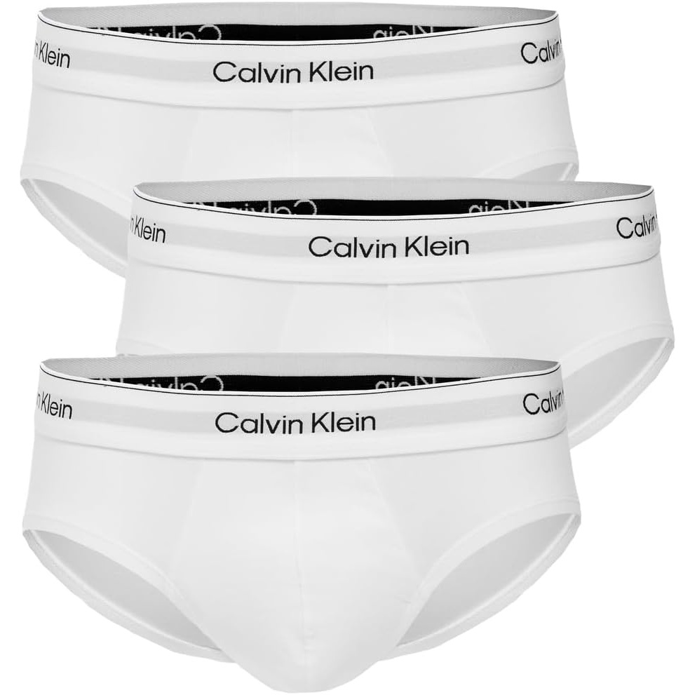 image:imageCalvin Klein Underwear Mens Icon Cotton Stretch Briefs 3 Pack3 White