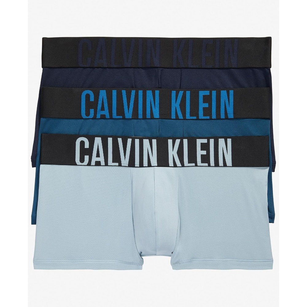 image:imageCalvin Klein mens Intense Power 3pack Low Rise TrunkShoreline  Poseidon  Arona