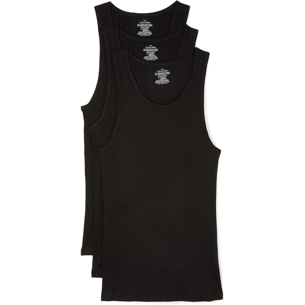 image:imageCalvin Klein underwear Mens Cotton Classic 3Pack Tank3 Classic Black