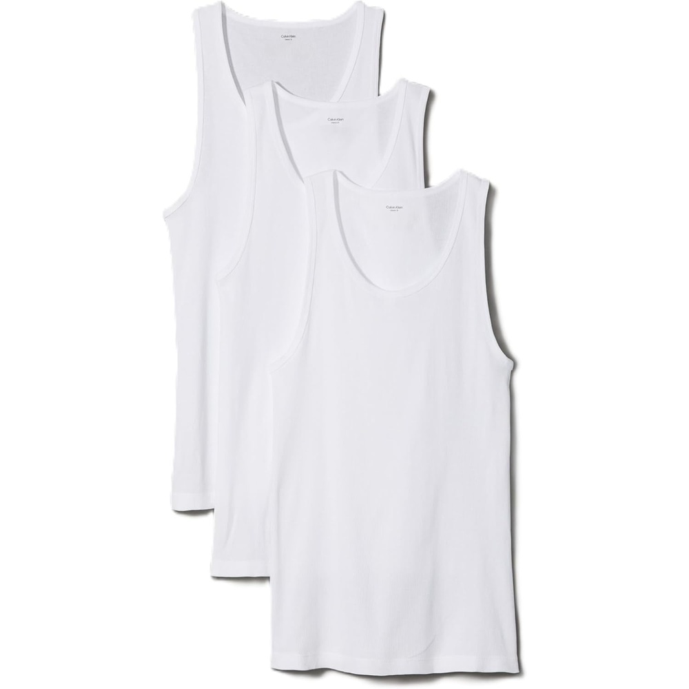 image:imageCalvin Klein underwear Mens Cotton Classic 3Pack Tank3 New White