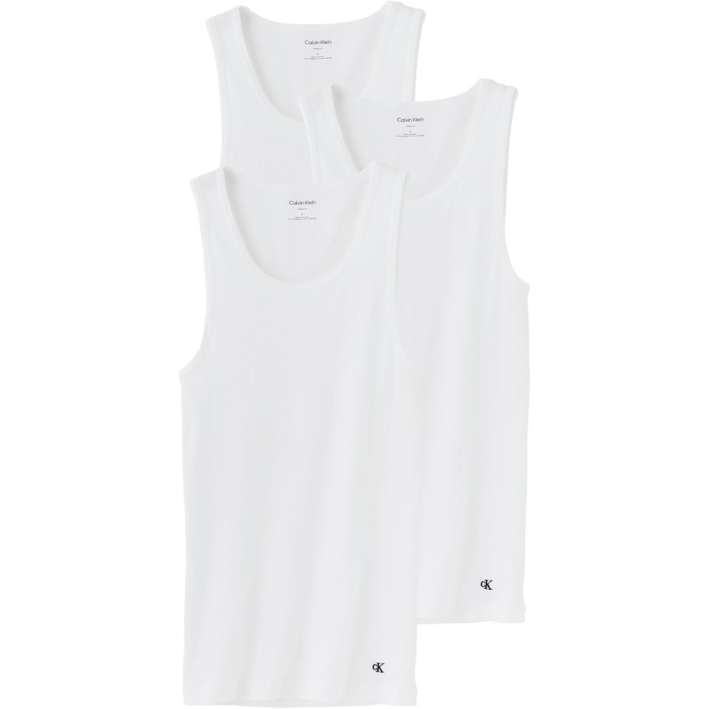 image:imageCalvin Klein underwear Mens Cotton Classic 3Pack Tank3 White
