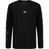 Ck Sleeve Print Black