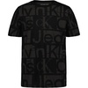 Blocky Print Blackened Pearl